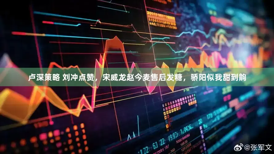 卢深策略 刘冲点赞，宋威龙赵今麦售后发糖，骄阳似我甜到齁