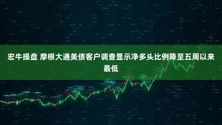 宏牛操盘 摩根大通美债客户调查显示净多头比例降至五周以来最低